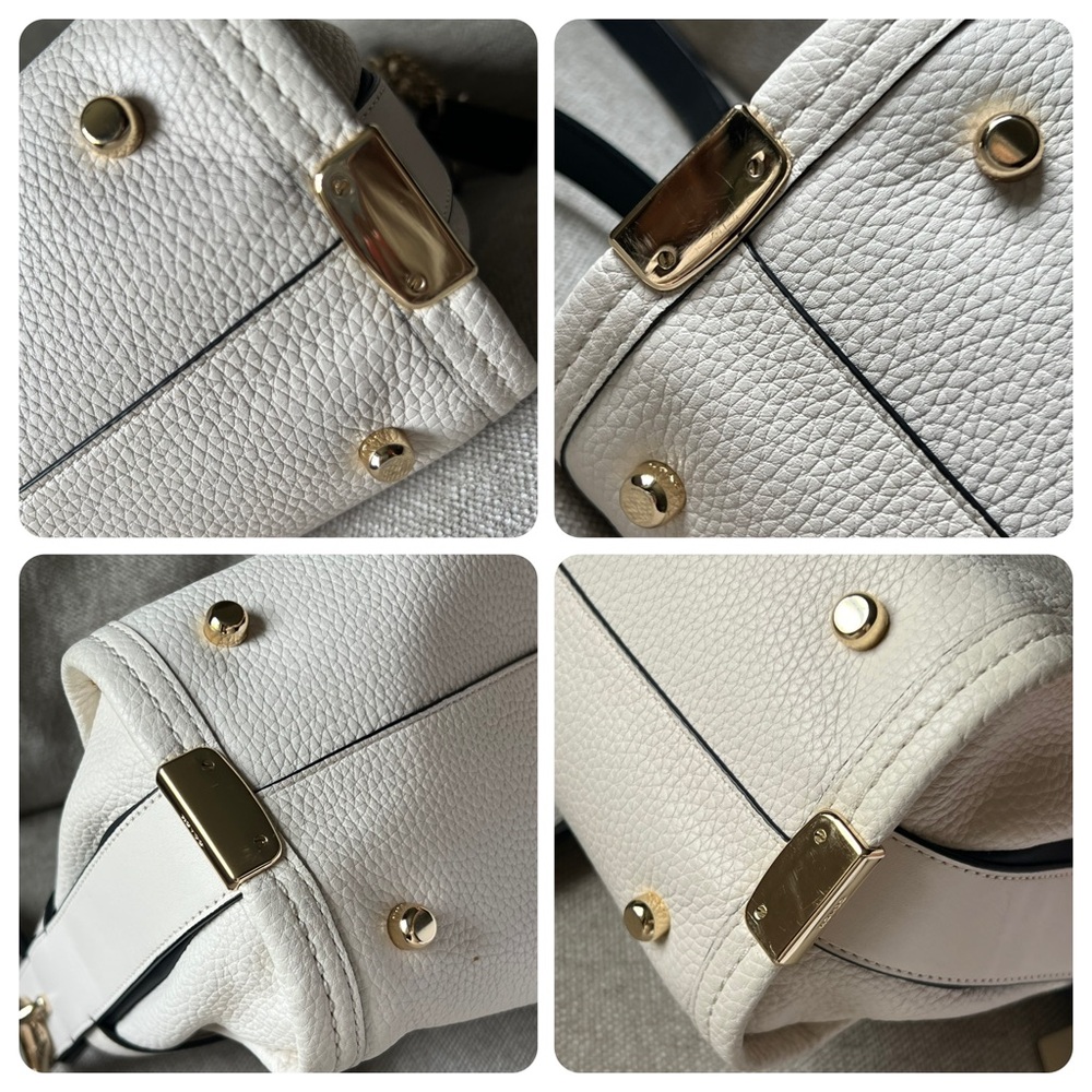 COACH Swagger 27 Colorblock in Gold Chalk Multi - Picture 13 of 15